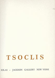 Elias Petropoulos, Tsoclis’s Tree, New York: Jackson Gallery, 1982.