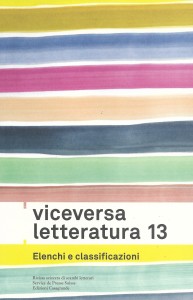 Viceversa letteratura 13 / 2019