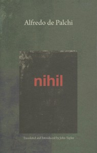 Alfredo de Palchi, Nihil, Xenos Books, 2017